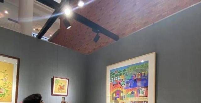 莫迪利安尼21幅金山农民画入展！这个民间艺术成果展你千万别错过进博会