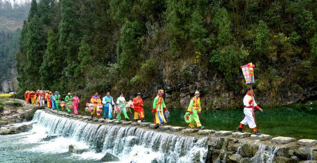 四川古林花灯贺岁说唱吉祥祝福平安｜虎豹印过年