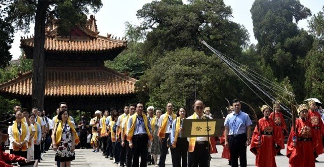 的根本差异海峡两岸圣城祭孔 共叙同脉之情王正丨