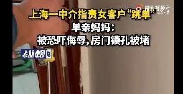 道房价降了单亲妈妈买房后疑被中介恐吓侮辱：“听说你是人工授精？也许我可以帮你”这回不