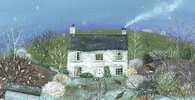 清新、宁静又美好的田园生活绘画，画师Lucy Grossmith