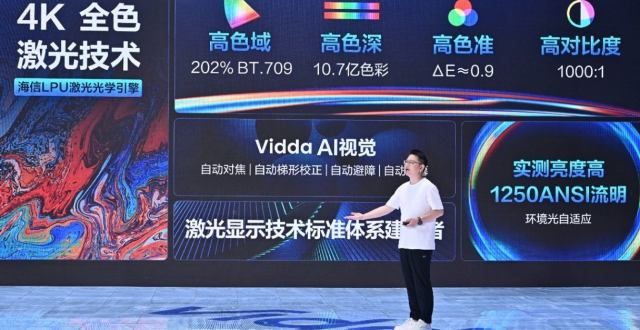 却骂声一片智能投影的新起点：Vidda全色激光4K有啥“秘密”？小米电