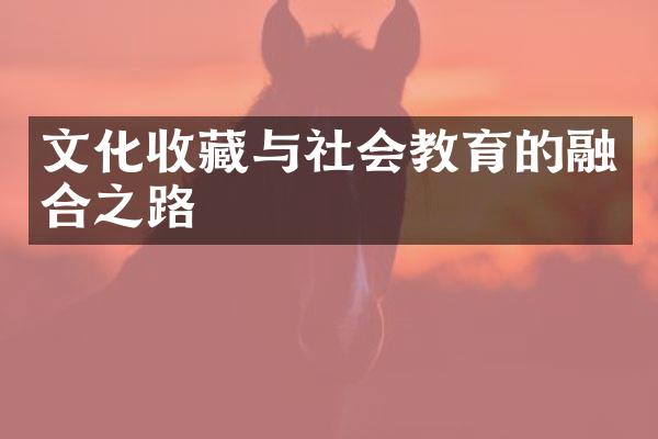 文化收藏与社会教育的融合之路