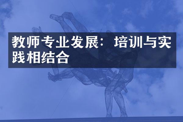 教师专业发展：培训与实践相结合