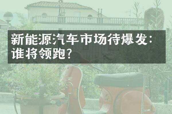 新能源汽车市场待爆发：谁将领跑？