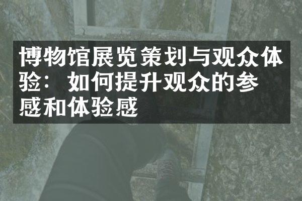 博物馆展览策划与观众体验：如何提升观众的参与感和体验感