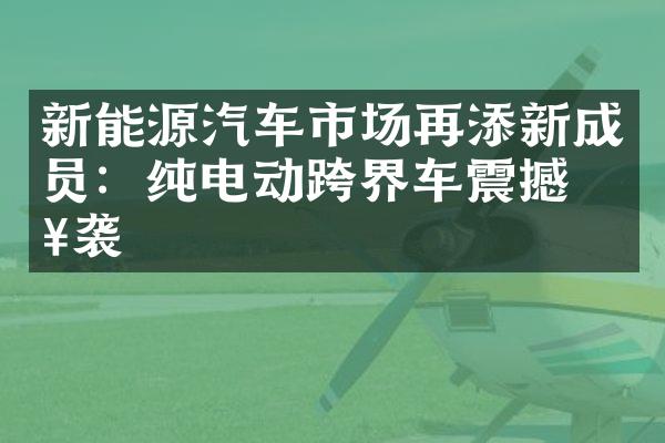 新能源汽车市场再添新成员：纯电动跨界车震撼来袭