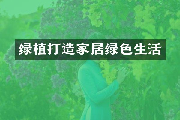 绿植打造家居绿色生活