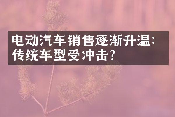 电动汽车销售逐渐升温：传统车型受冲击？