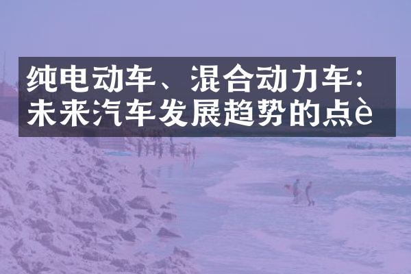 纯电动车、混合动力车：未来汽车发展趋势的点评