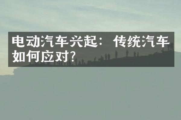 电动汽车兴起：传统汽车如何应对？