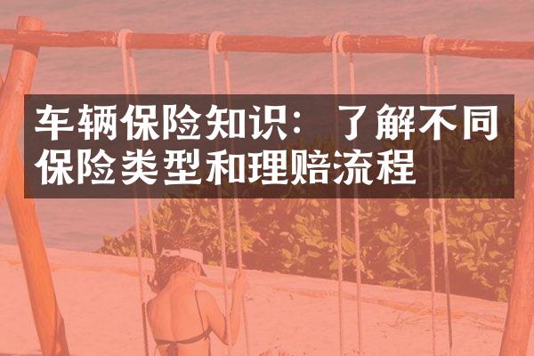 车辆保险知识：了解不同保险类型和理赔流程