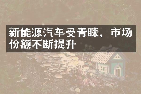 新能源汽车受青睐，市场份额不断提升