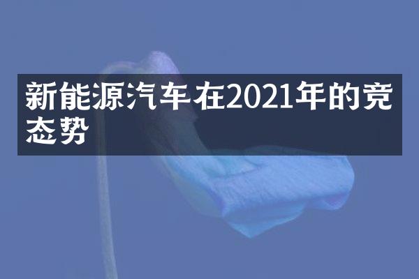 新能源汽车在2021年的竞争态势