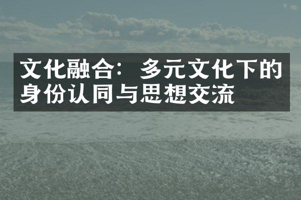 文化融合：多元文化下的身份认同与思想交流