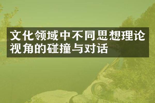 文化领域中不同思想理论视角的碰撞与对话