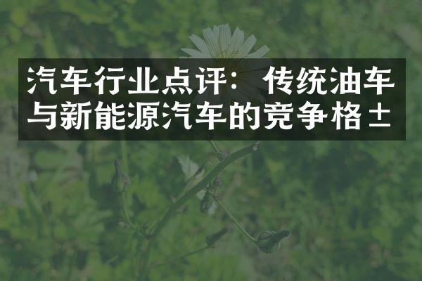 汽车行业点评：传统油车与新能源汽车的竞争格局