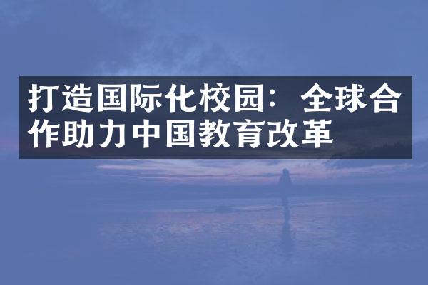 打造国际化校园：全球合作助力中国教育改革