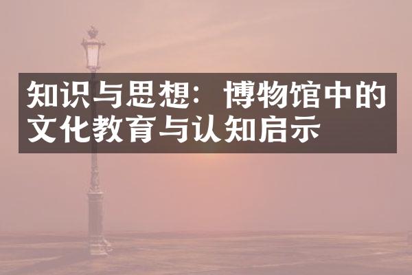 知识与思想：博物馆中的文化教育与认知启示