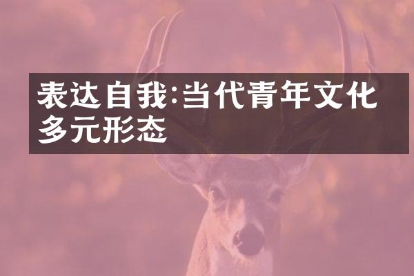 表达自我:当代青年文化的多元形态