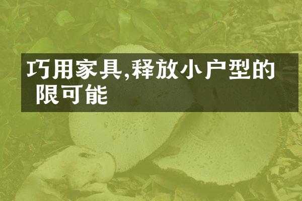 巧用家具,释放小户型的无限可能