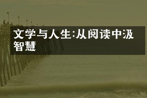 文学与人生:从阅读中汲取智慧